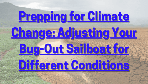 Prepping for Climate Change: Adjusting Your Bug-Out Sailboat for Different Conditions