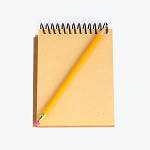 Notebook & Pencil